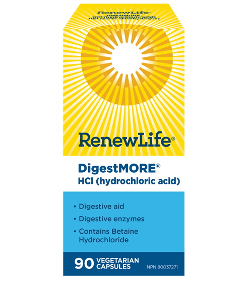 Renew Life® DigestMORE® HCI