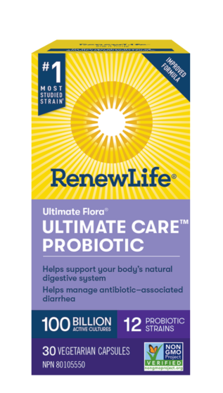 Ultimate Flora® Ultimate Care Probiotic, 100 Billion Active Cultures