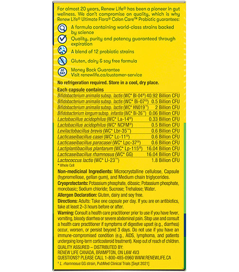 Ultimate Flora® Colon Care™ Probiotic, 80 Billion Active Cultures